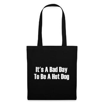 Today is a bad day to be a hotdog - Tote Bag - black - Front