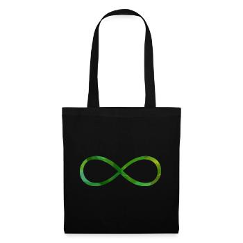 Infinity Symbol Symbol Character Infinite - Tote Bag - black - Front