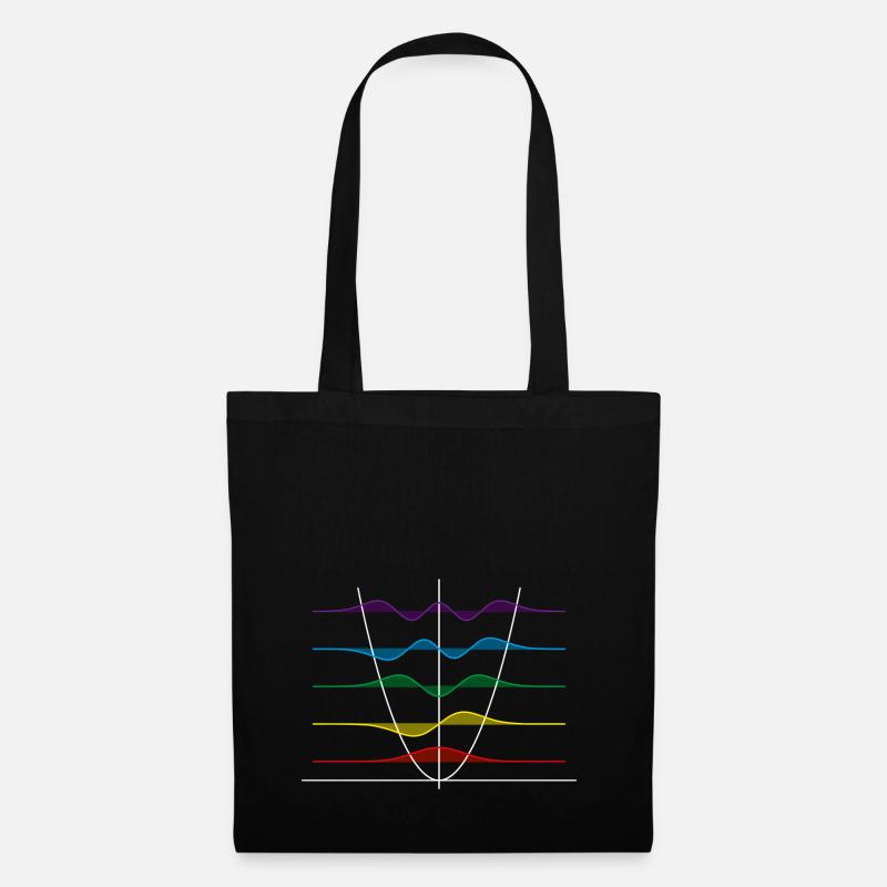 Harmonic oscillator - Tote Bag - black