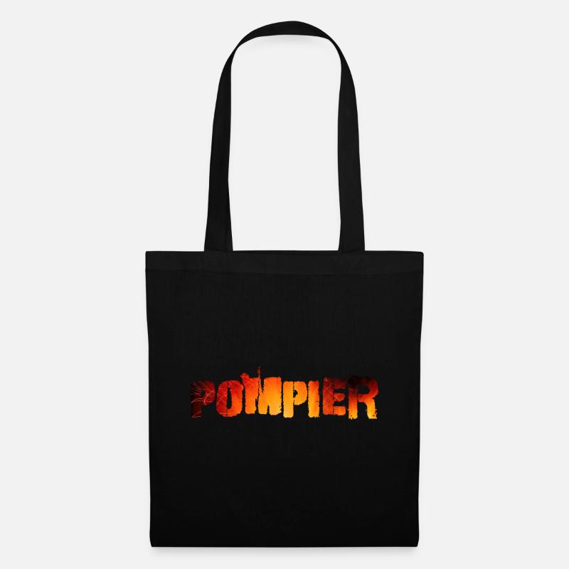 Pompier - Stoffbeutel - Schwarz