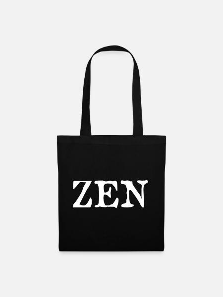 ZEN - Stoffbeutel - Schwarz