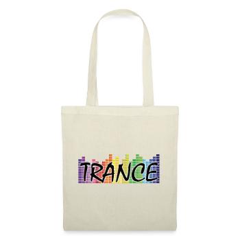 Trance - Musique électronique - Sac en tissu - nature - Devant