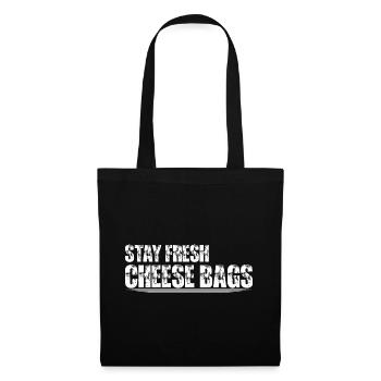 Stay Fresh Cheese Bags 43 - Tote Bag - black - Front