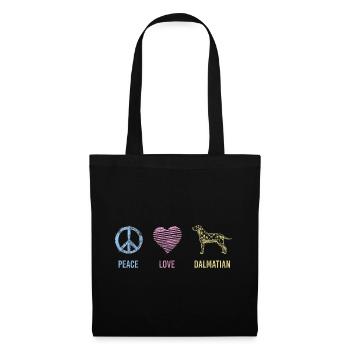 Dog breeds Paws Animal Love - Tote Bag - black - Front