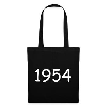 1954 70e anniversaire anniversaire modèle noir - Sac en tissu - noir - Devant