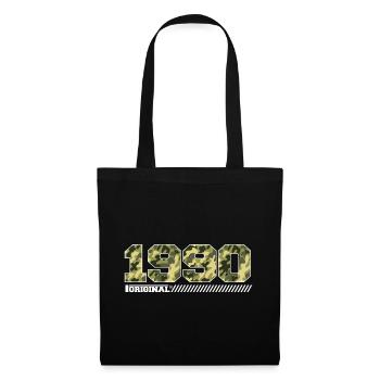 Cadeau d’anniversaire 1990 Vintage 1990 Army - Sac en tissu - noir - Devant