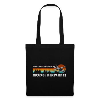 Modèle pilote Modèle Pilote Pilote d’essai - Sac en tissu - noir - Devant