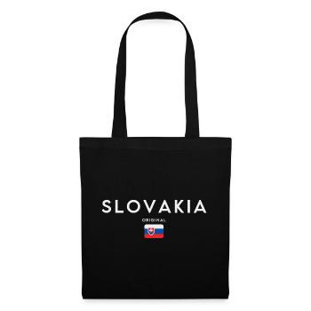 Flag of Slovakia, Slovak pride - Tote Bag - black - Front