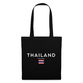 Flag of Thailand, Thai pride - Tote Bag - black - Front