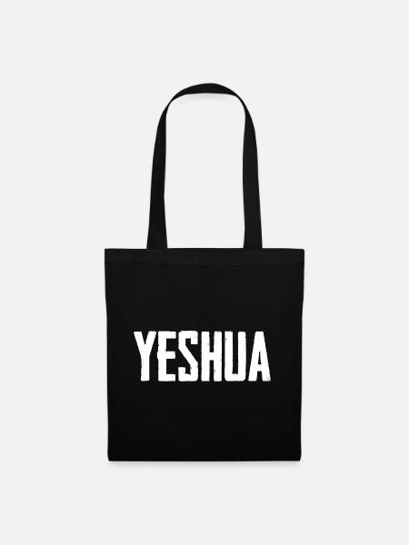 Yeshua Jesus Christ - Stoffbeutel - Schwarz