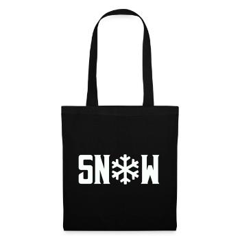 Snow - Tote Bag - black - Front