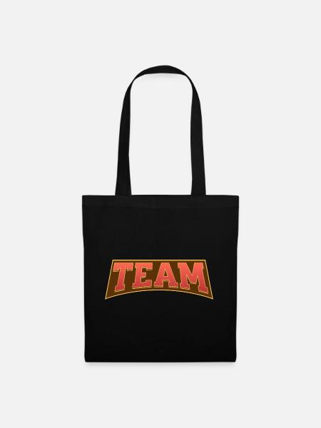 Team - Stoffbeutel - Schwarz