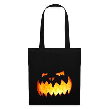 Halloween Pumpkin - Tote Bag - black - Front