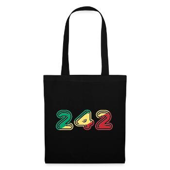 Team 242 CONGO - Sac en tissu - noir - Devant