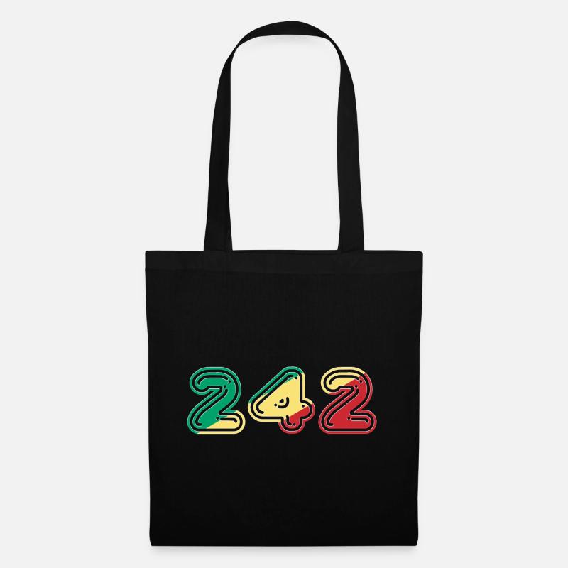 Team 242 CONGO - Sac en tissu - noir