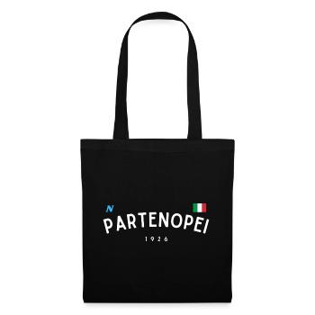 Partenopei Napoli 1926 Vintage-Logo - Stoffbeutel - Schwarz - Vorne