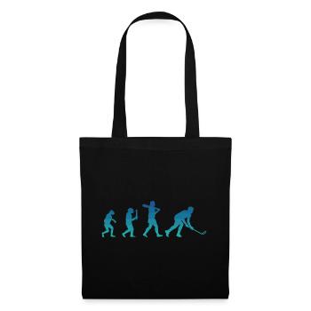 Floorball Floorball Game Design pour Floorball - Sac en tissu - noir - Devant