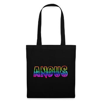 angus rs arc-en-ciel - Sac en tissu - noir - Devant