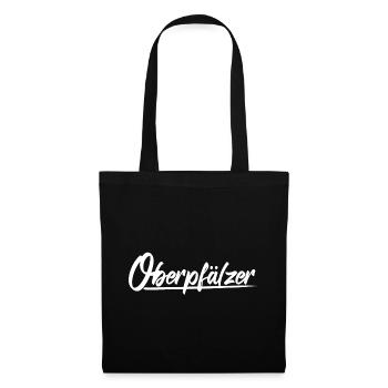 Cooles Oberpfälzer Motiv Shirt Pullover Spruch - Stoffbeutel - Schwarz - Vorne