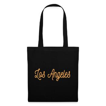 Los Angeles - Sac en tissu - noir - Devant