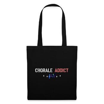 Addict choir - Tote Bag - black - Front