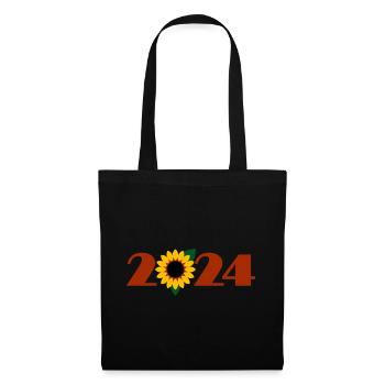 Tournesol 2024 - Sac en tissu - noir - Devant