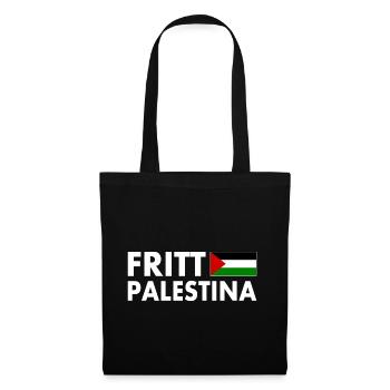fritt palestina - Tote Bag - black - Front