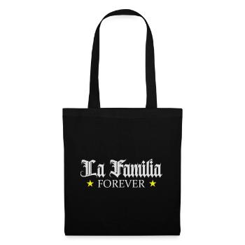 "Familia" the family, the only thing that counts - Tote Bag - black - Front