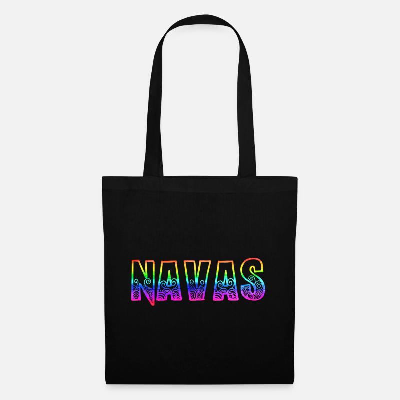 navas rs regenbogen - Stoffbeutel - Schwarz