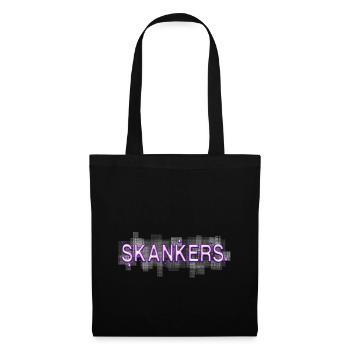Skankers- DNB D'N'B Drum and Bass, Festival, raver - Tote Bag - black - Front