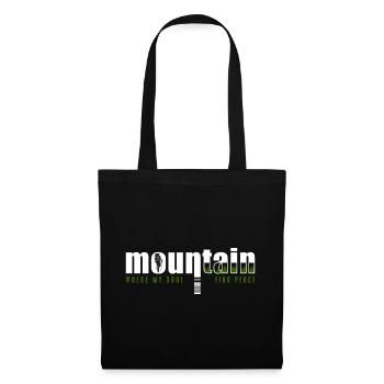 Mountaineering Summit Hobby Alps - Tote Bag - black - Front