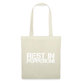 Repos dans le pepperoni 3 - Sac en tissu - nature - Devant
