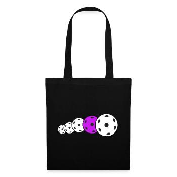 Floorball Floorball Club Unihoc Balls - Tote Bag - black - Front
