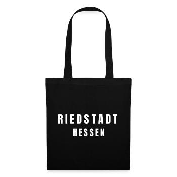 Riedstadt, Hesse - Tote Bag - black - Front