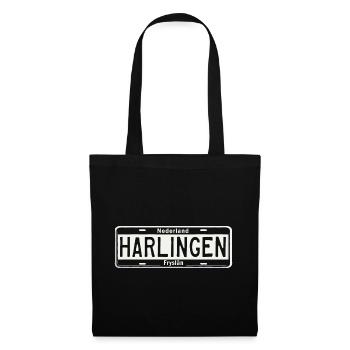 T-Shirt Harlingen Hoodie Ijsselmeer Holland - Sac en tissu - noir - Devant