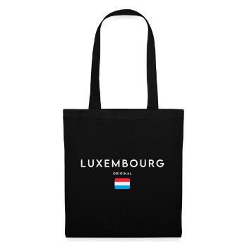 Flag of Luxembourg, Luxembourg pride - Tote Bag - black - Front