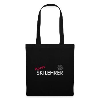 Apres Skilehrer - Stoffbeutel - Schwarz - Vorne