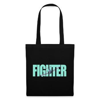 Fighter Spitfire - Tote Bag - black - Front