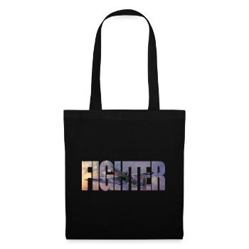 Fighter Spitfire - Tote Bag - black - Front