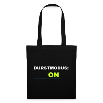 Durstmodus ON Frühlingsfest 2026 – Bier Festival - Stoffbeutel - Schwarz - Vorne