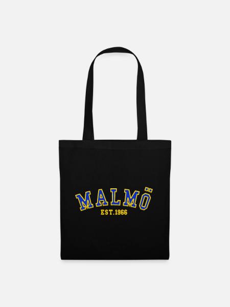 Malmö gegründet 1966 - Stoffbeutel - Schwarz