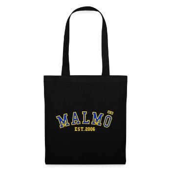 Malmö gegründet 2006 - Stoffbeutel - Schwarz - Vorne