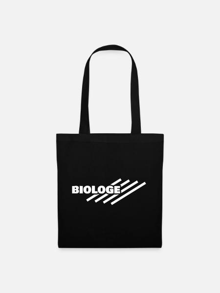 Beruf Biologe - Stoffbeutel - Schwarz