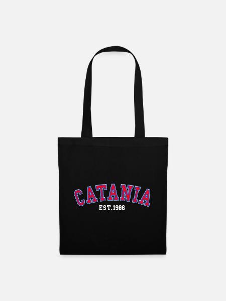 Catania gegründet 1986 - Stoffbeutel - Schwarz