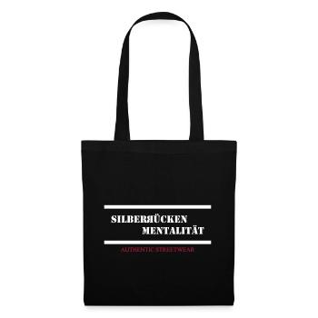 Mentalité Silverback - Sac en tissu - noir - Devant