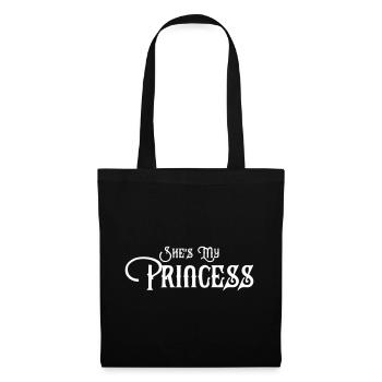 She's my Princess partner look - Tote Bag - black - Front