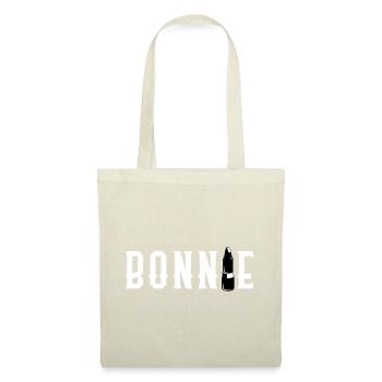 Bonnie & Clyde Partnerlook - Stoffbeutel - Natur - Vorne