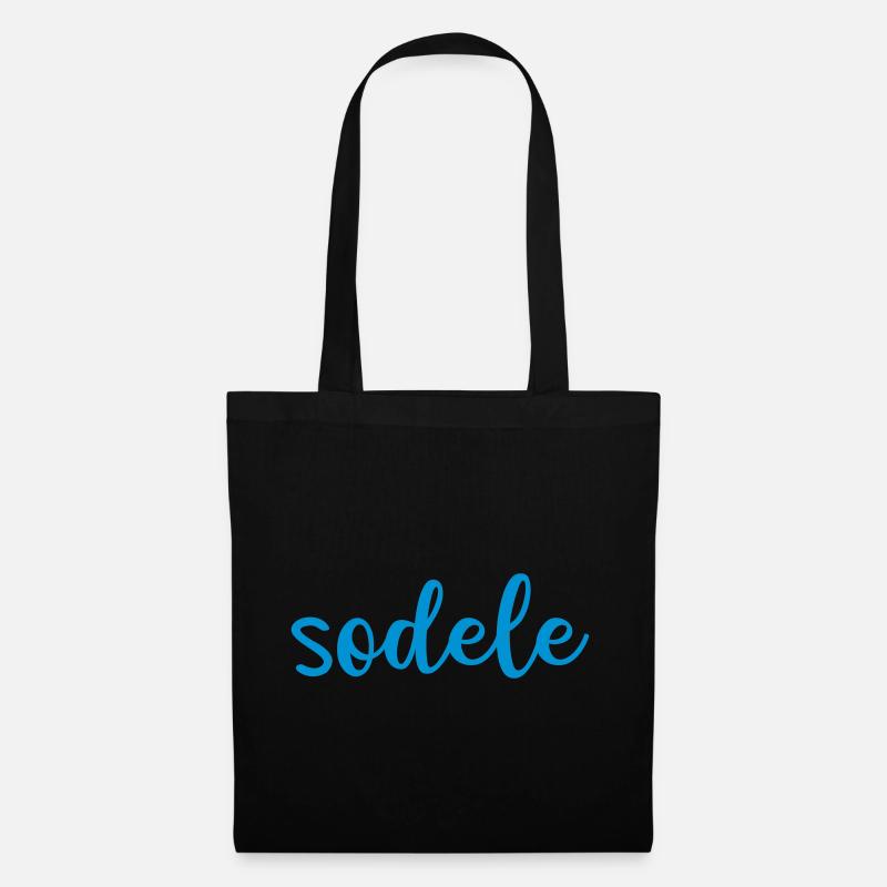sodele - Stoffbeutel - Schwarz