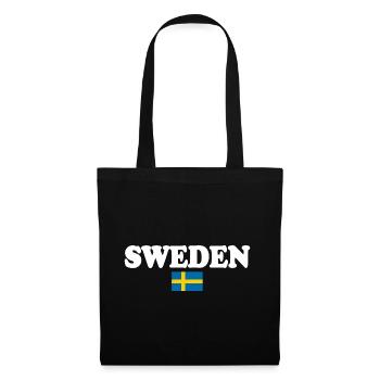 Suède - Sac en tissu - noir - Devant