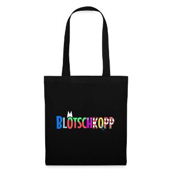 Blötschkopp - Stoffbeutel - Schwarz - Vorne
